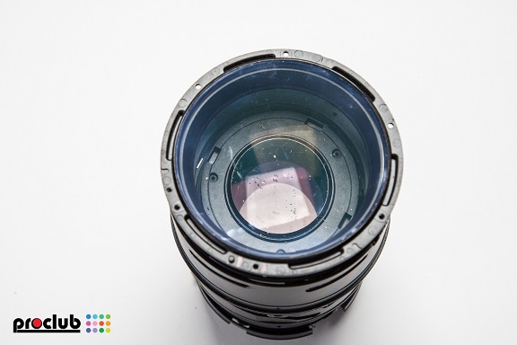 Lens cleaning