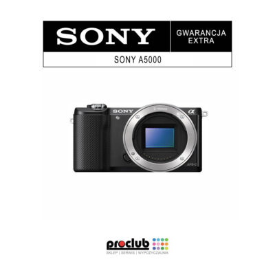 gwarancja extra Sony A5000