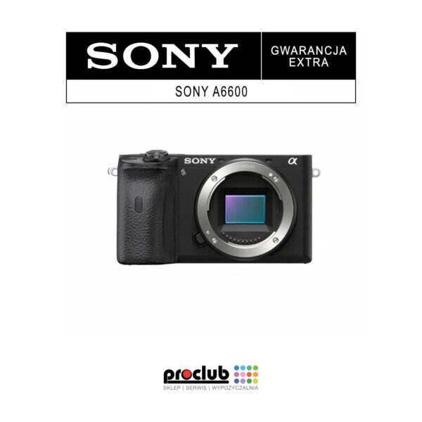 gwarancja extra Sony A6600