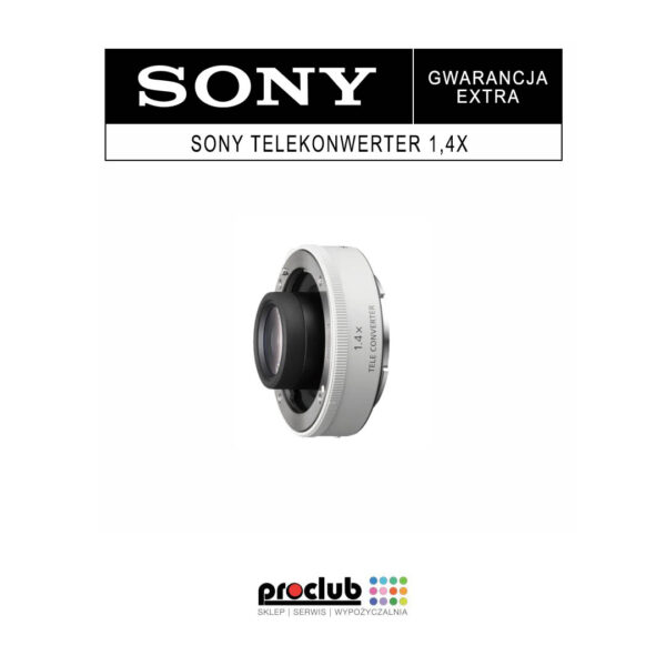 Gwarancja extra Sony Telekonwerter 1.4x