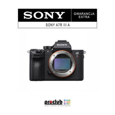 gwarancja extra Sony A7R IV A