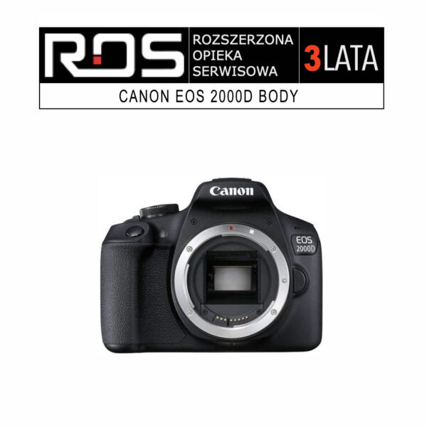 Rozszerzona Opieka Serwisowa Canon EOS 2000D