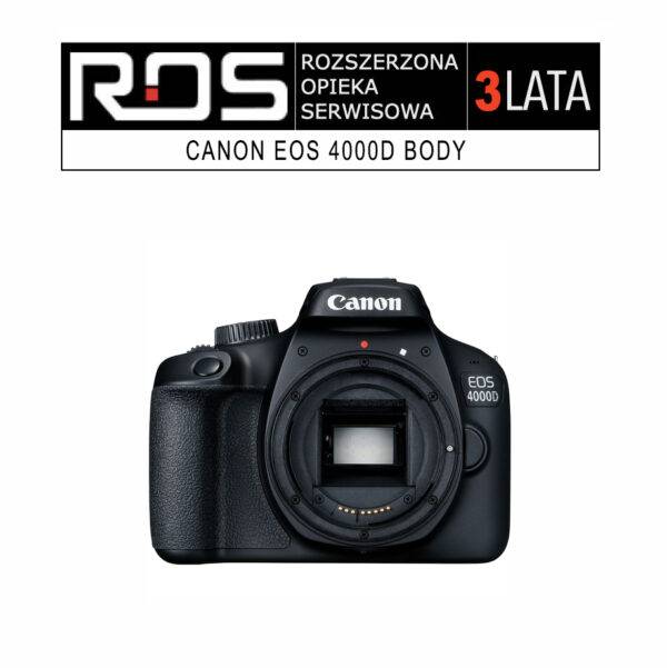 Rozszerzona Opieka Serwisowa Canon EOS 4000D