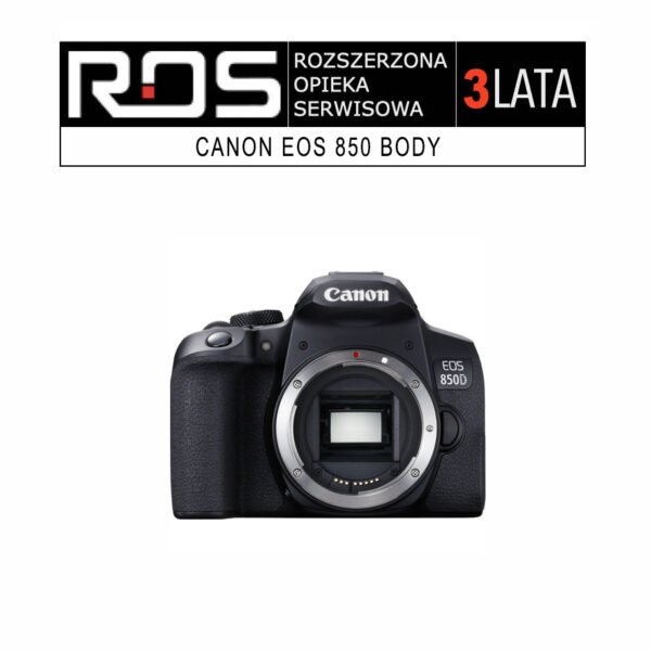 Rozszerzona Opieka Serwisowa Canon EOS 850D