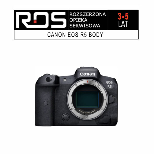Rozszerzona Opieka Serwisowa Canon EOS R5