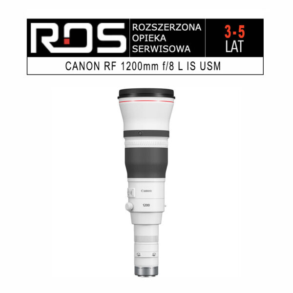 ROS CANON RF 1200/8.0 L IS USM