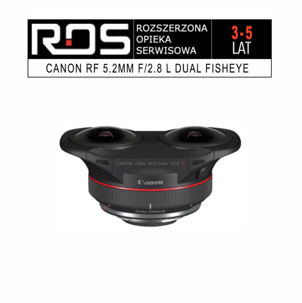 CANON RF 5.2mm f/2.8 L Dual Fisheye