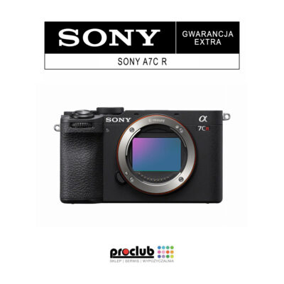 gwarancja extra Sony A7C R